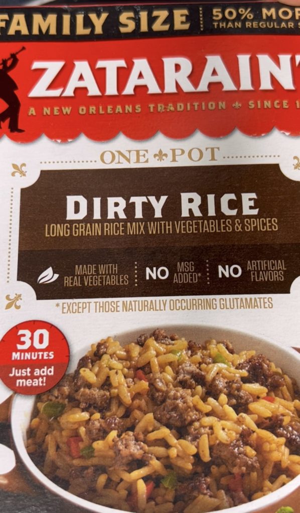 Zatarain's Dirty Rice Mix- Original