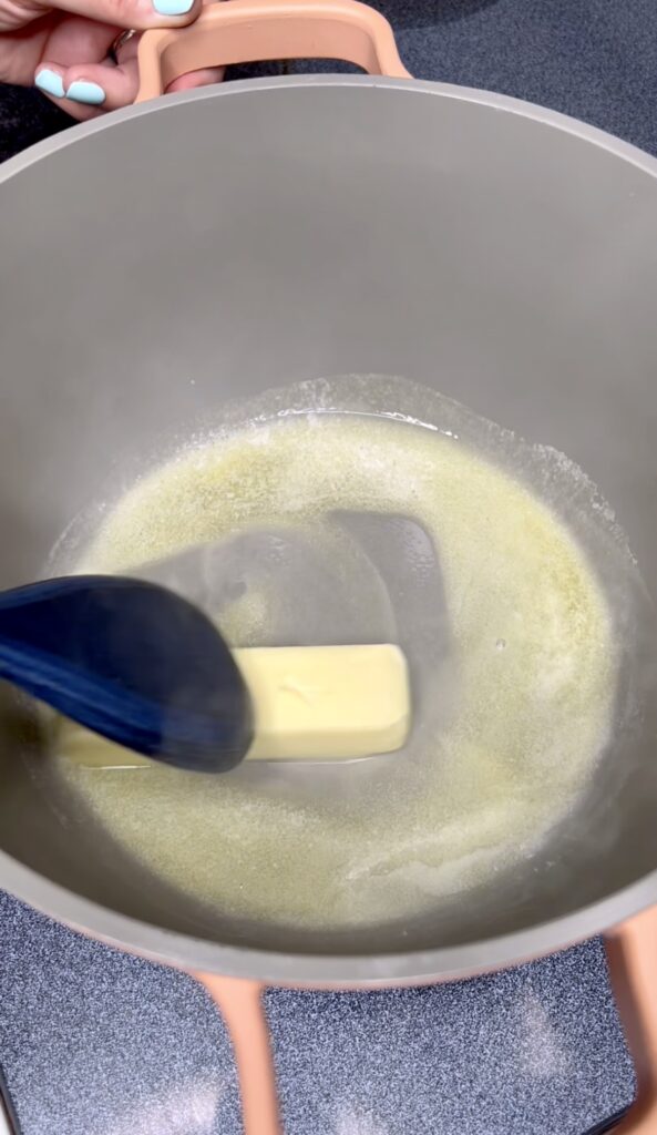 melting butter