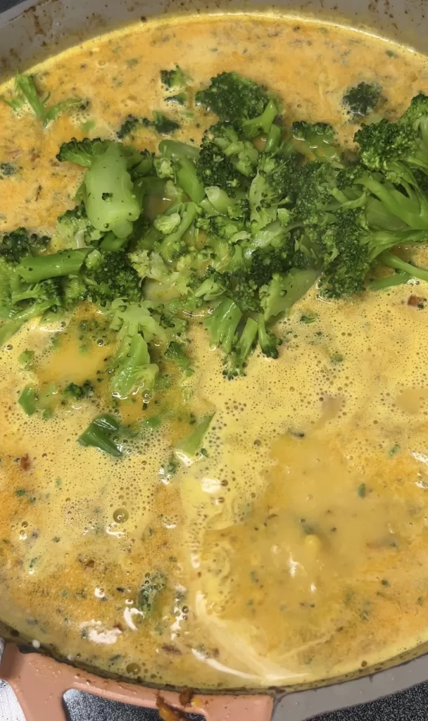 Broccoli Cheddar Chicken and Rice - What's Mom Cookin'