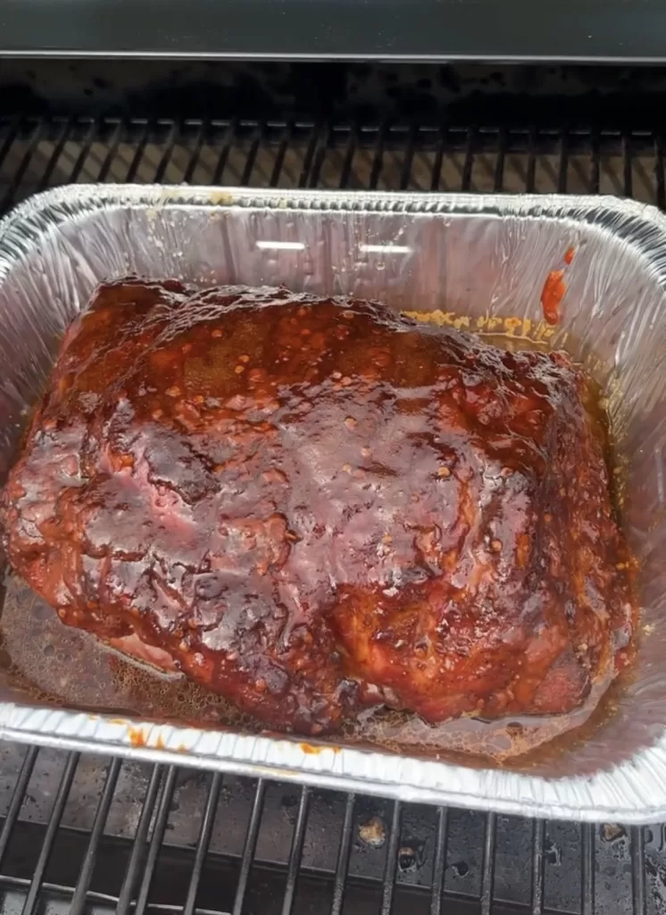 Dr. Pepper Smoked Pulled Pork (with chipotle peppers in adobo sauce)