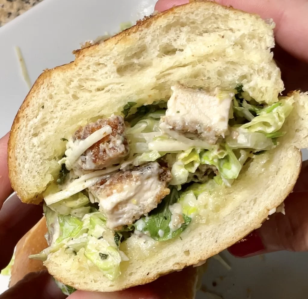 Chicken Caesar Sub Sandwiches