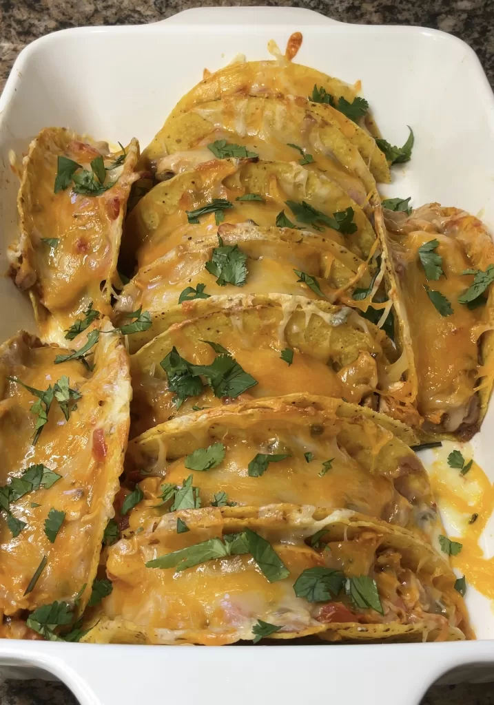 Baked Chicken Tacos