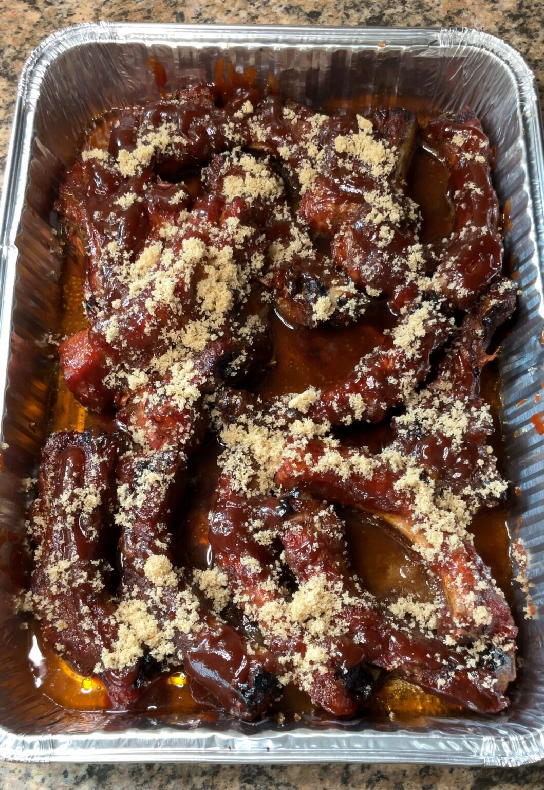 Party Rib Tray Smoked BBQ Party Ribs - What's Mom Cookin'