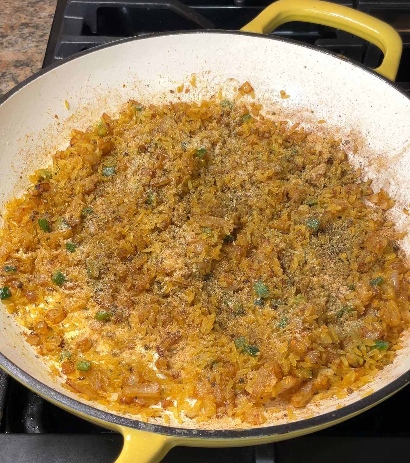 One Pan Fiesta Chicken And Rice What S Mom Cookin