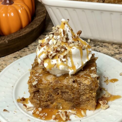 Pumpkin Spice Crumble Cake