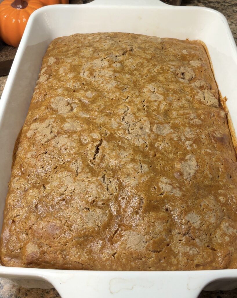 Pumpkin Spice Crumble Cake