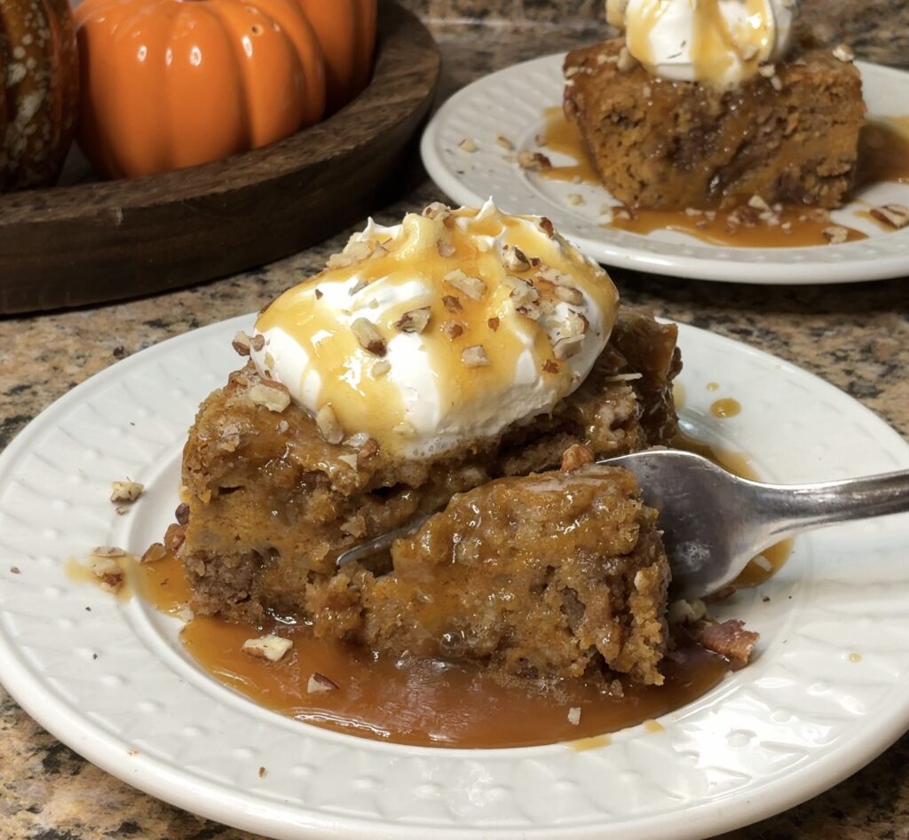 Pumpkin Spice Crumble Cake