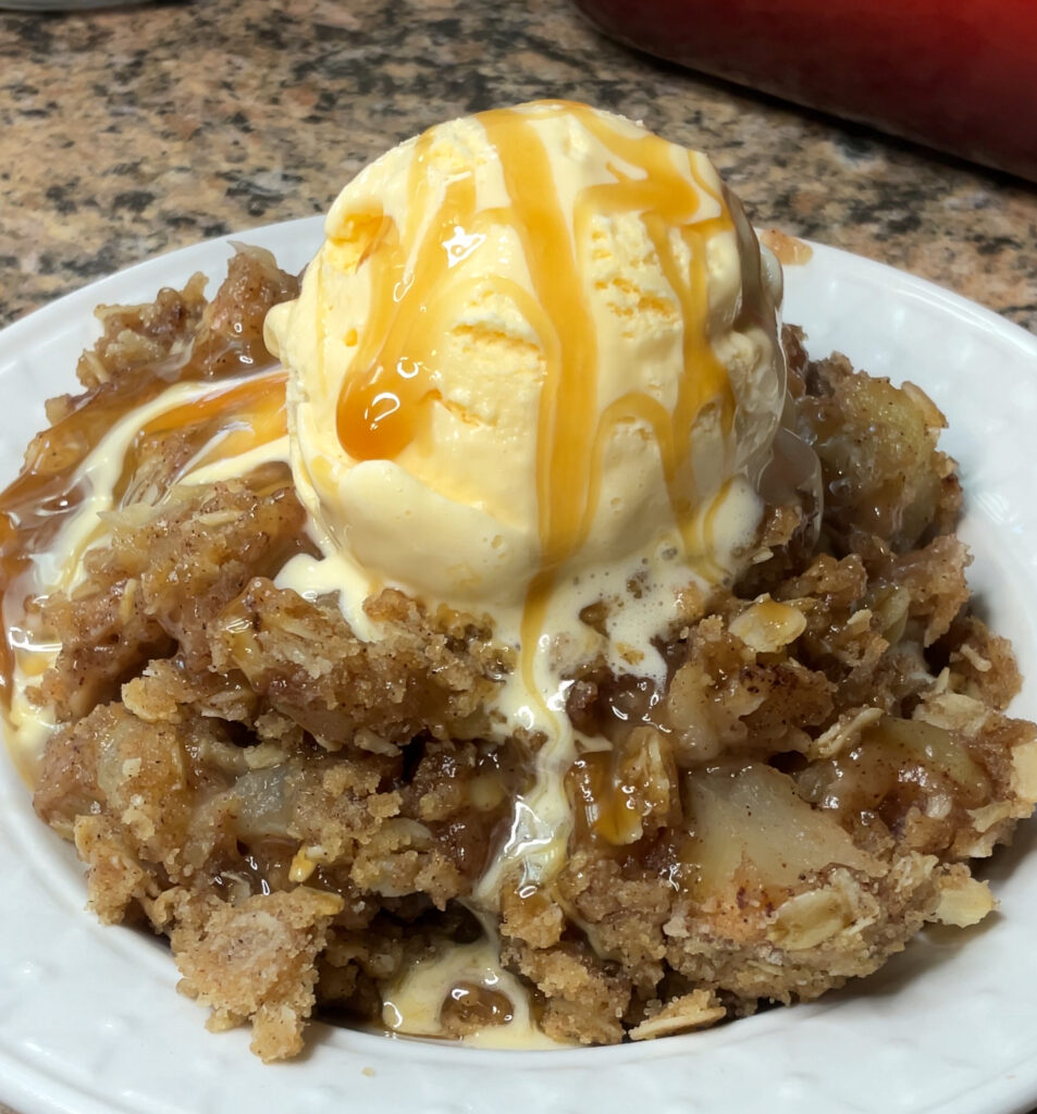 Old-Fashioned Apple Crisp