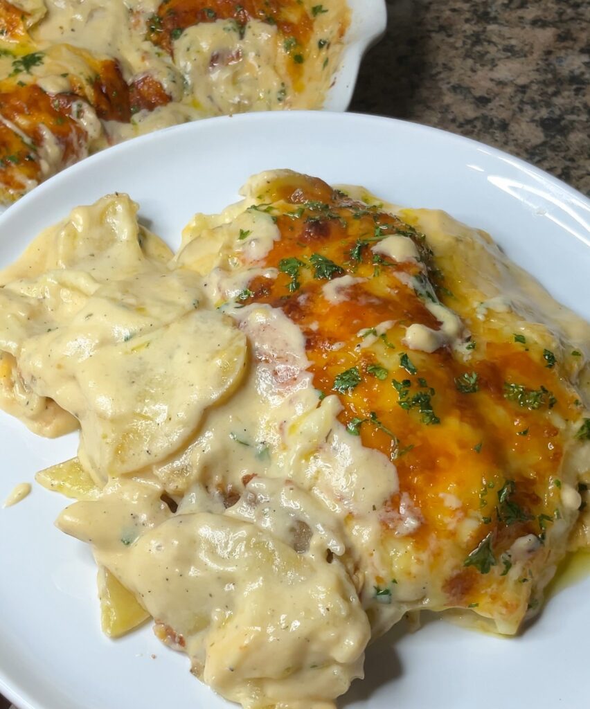 Cheesy Potatoes Au Gratin