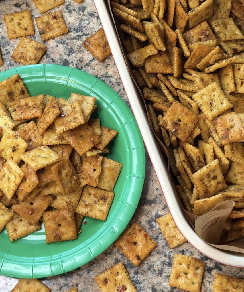 Spicy Pickle Ranch Crackers