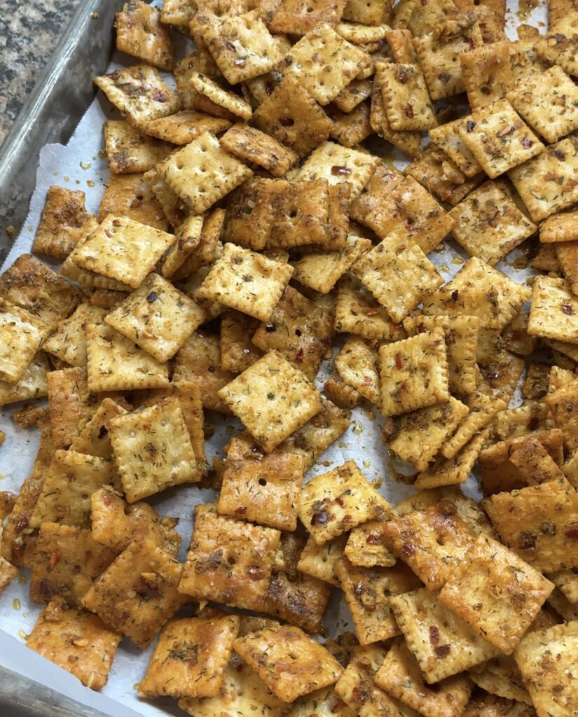 Spicy Pickle Ranch Crackers