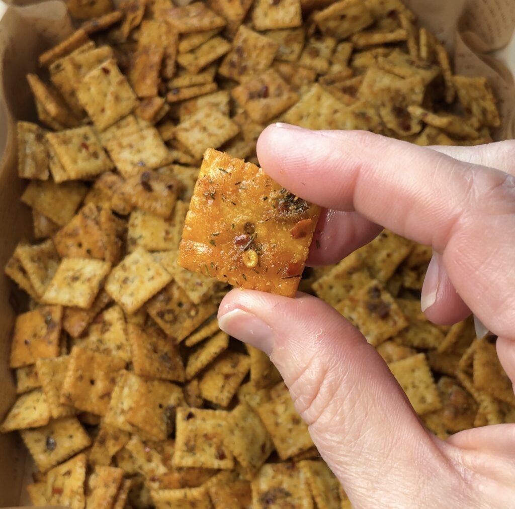 Spicy Pickle Ranch Crackers
