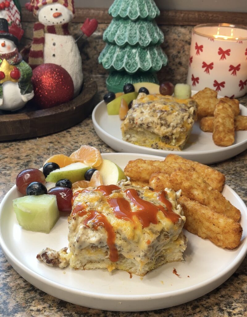Biscuits and Gravy Casserole