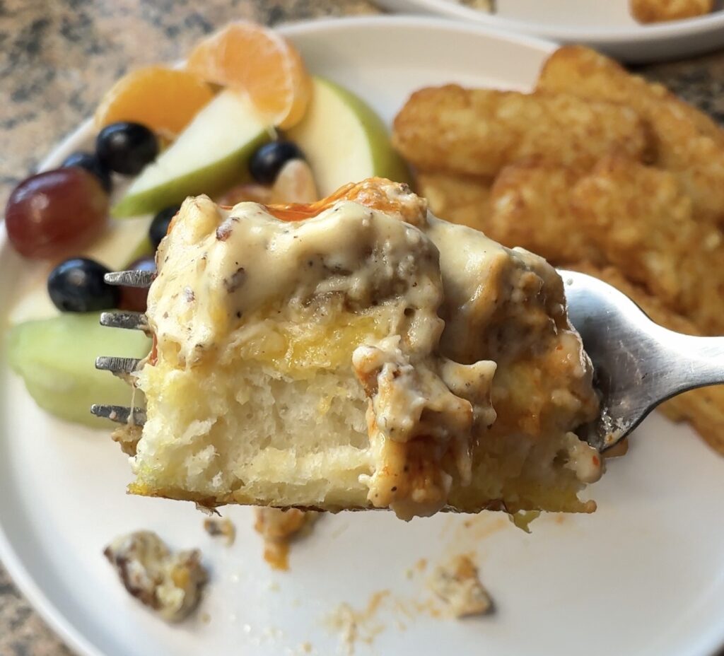 Biscuits and Gravy Casserole