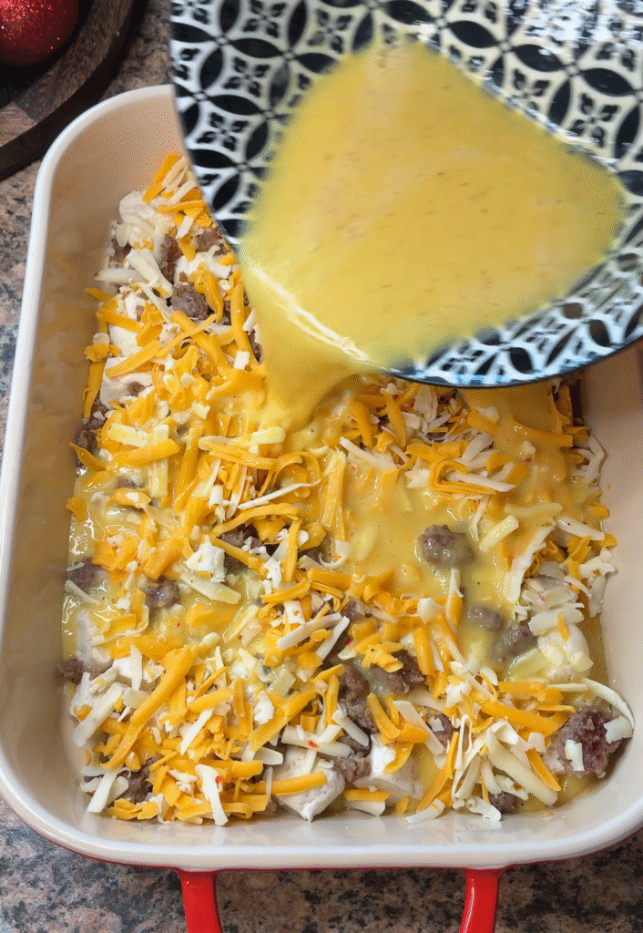 Biscuits and Gravy Casserole