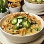 white chicken chili in the crockpot