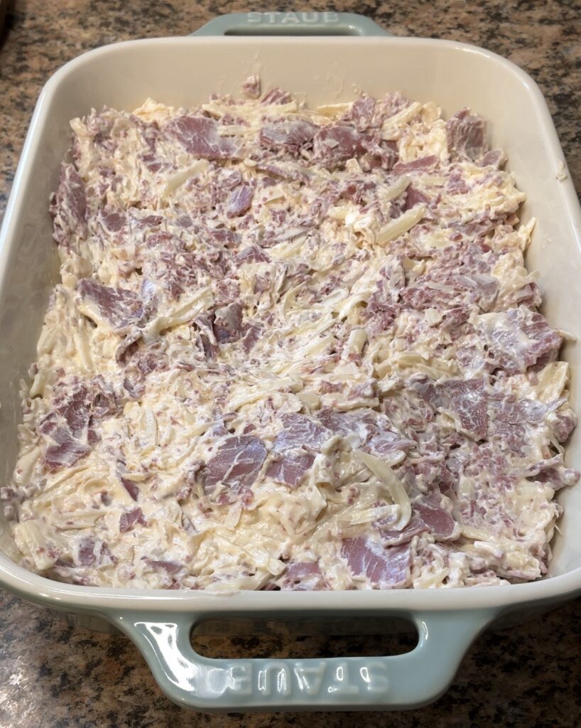 Baked Reuben Dip