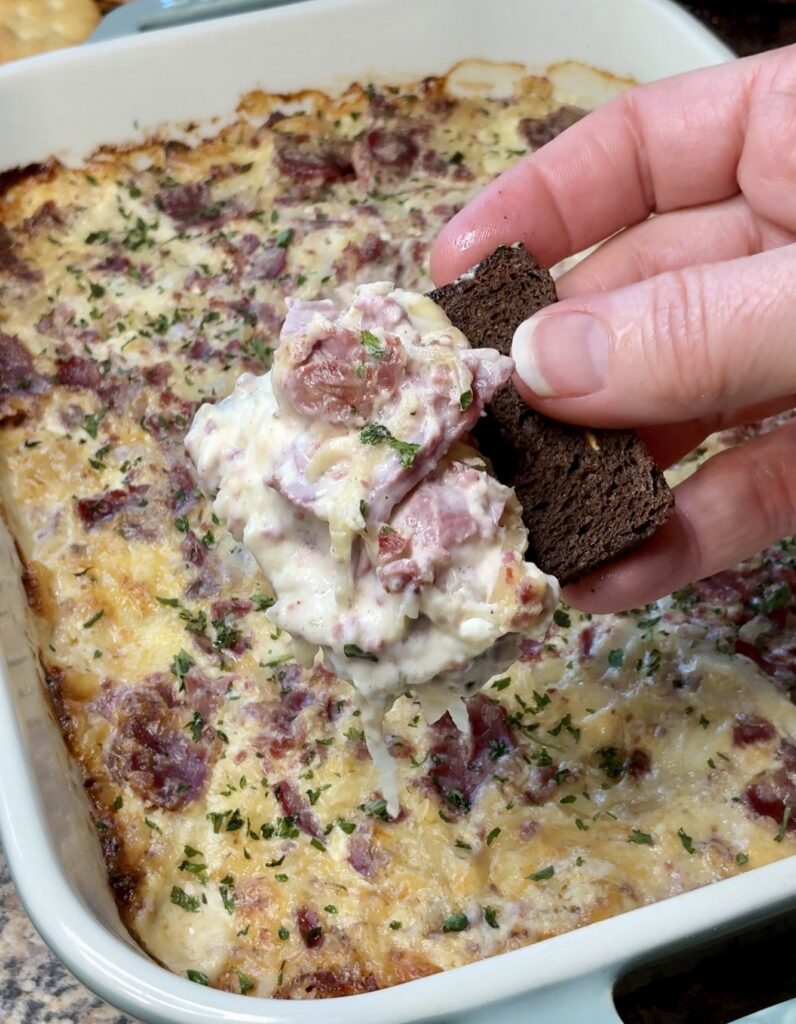 Baked Reuben Dip