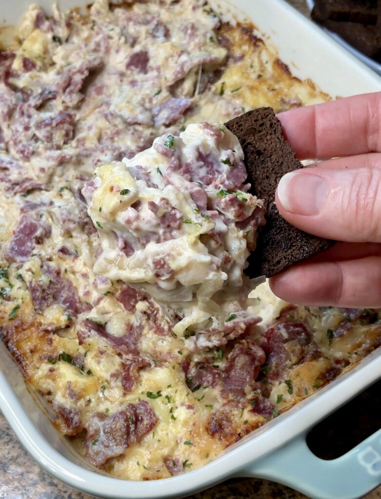 Baked Reuben Dip