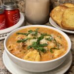 Spicy Italian Sausage Tortellini Soup
