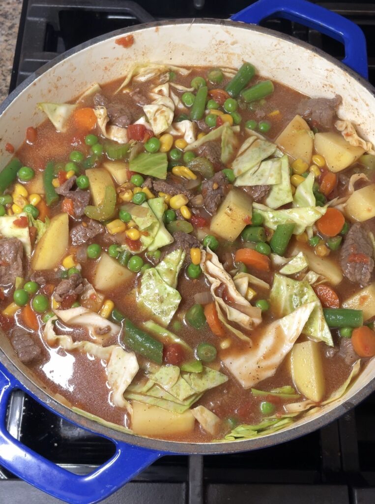 Old-Fashioned Vegetable Beef Soup