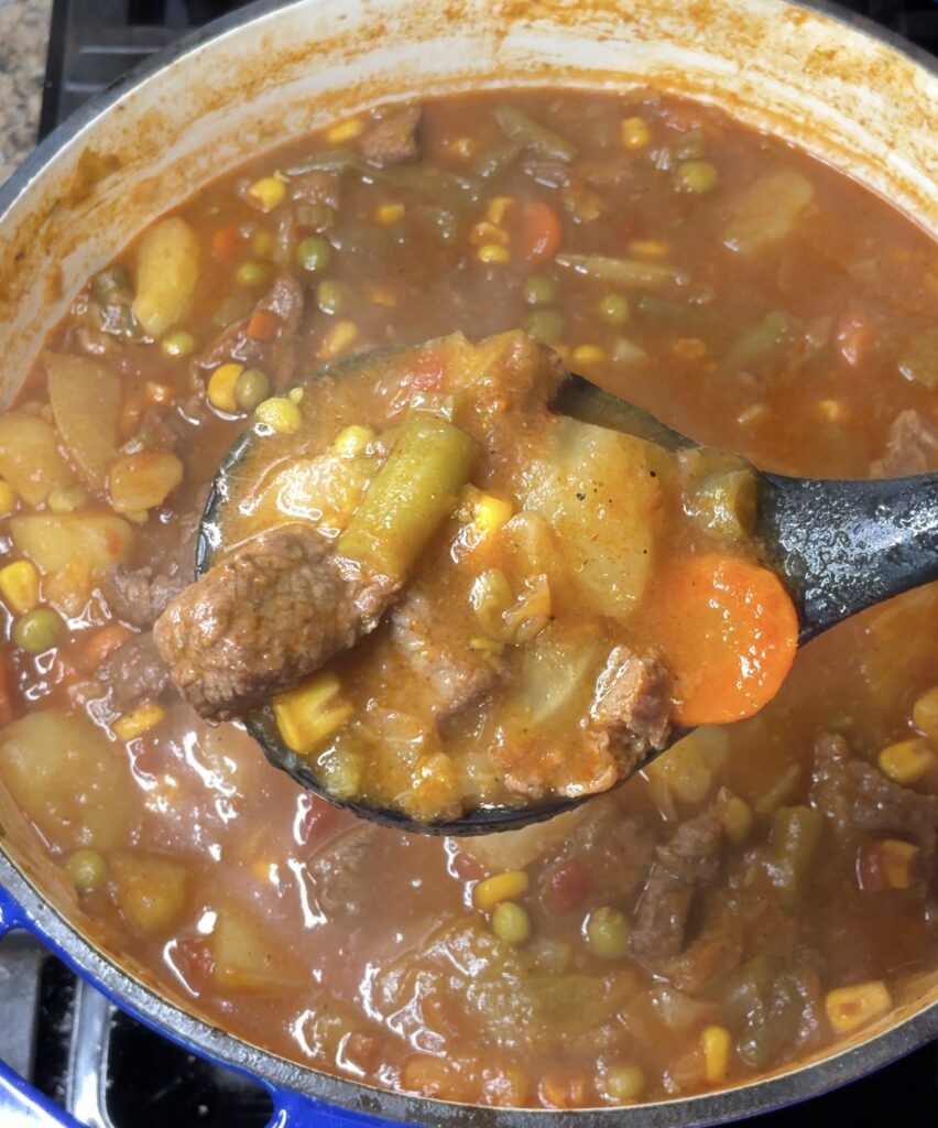 Old-Fashioned Vegetable Beef Soup