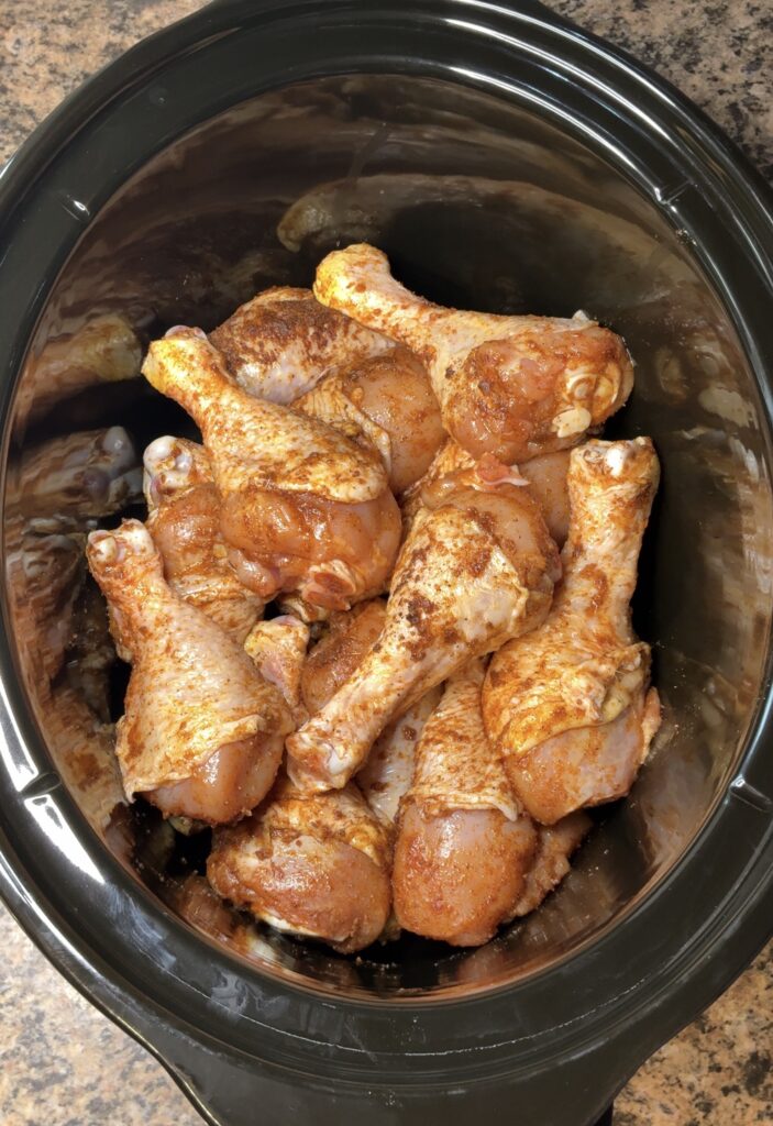 Crockpot BBQ Chicken Legs