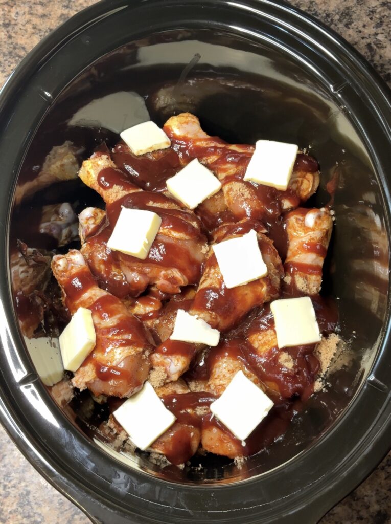 Crockpot BBQ Chicken Legs