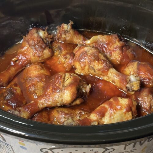 Crockpot BBQ Chicken Legs