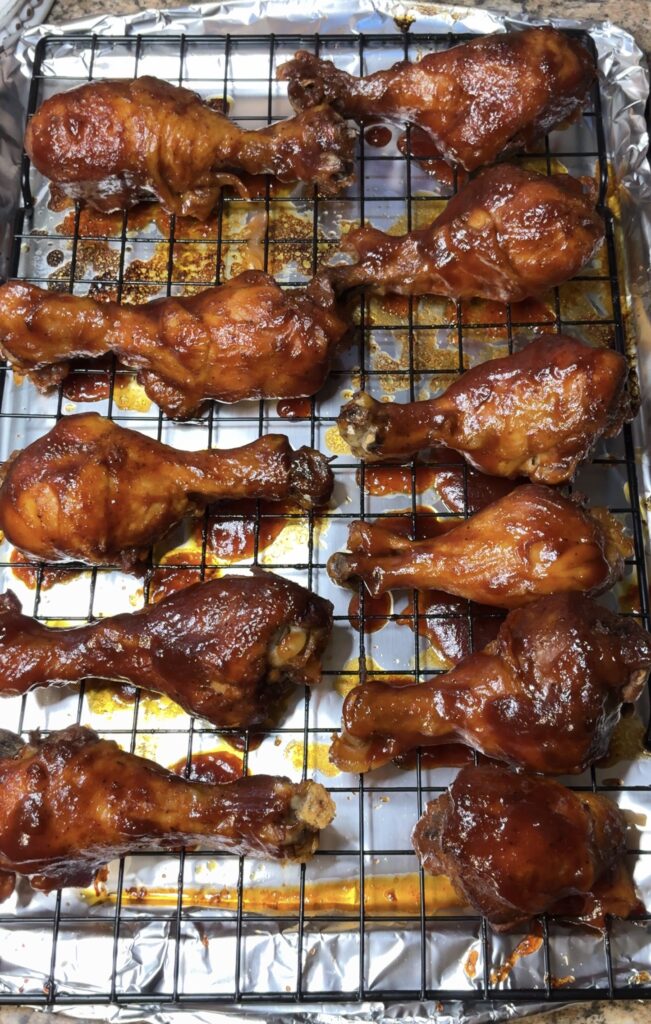 Crockpot BBQ Chicken Legs