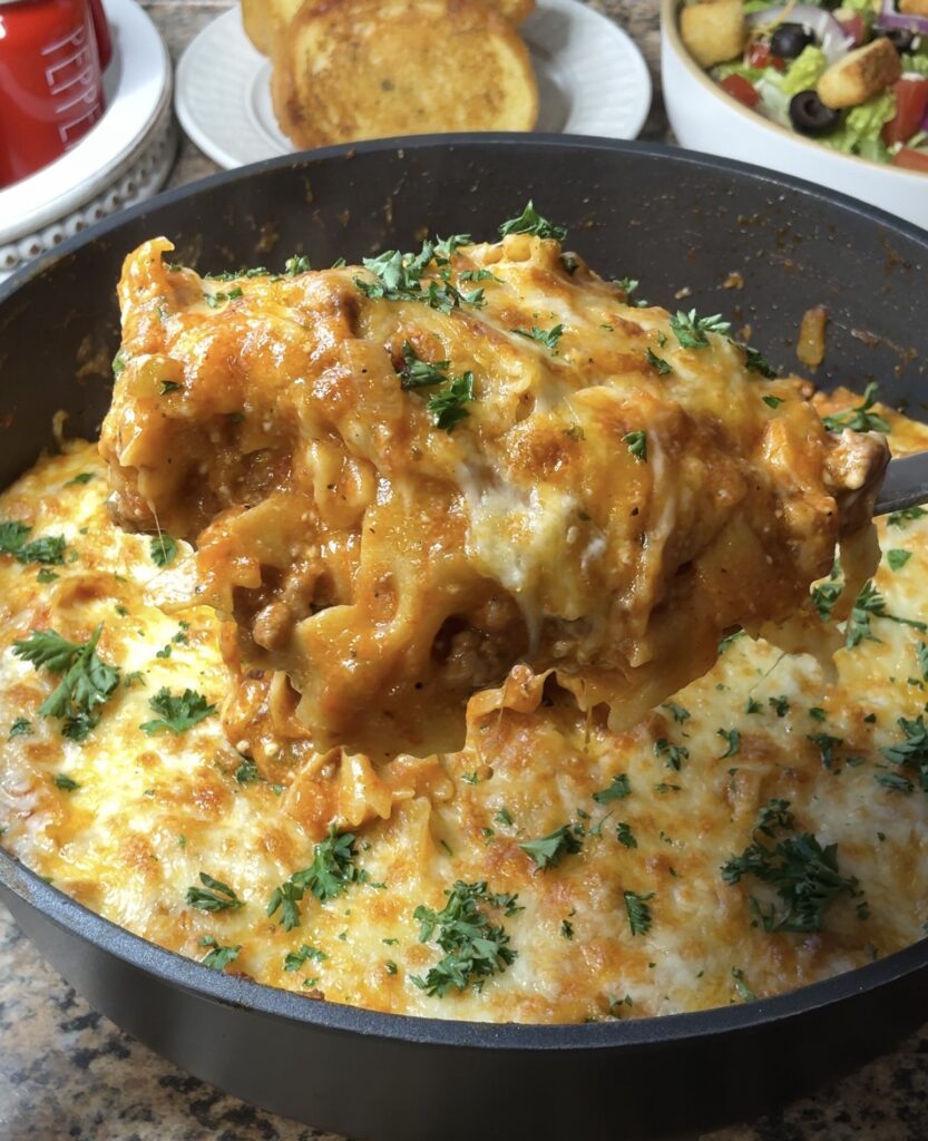 Homemade Lasagna-Style Hamburger Helper