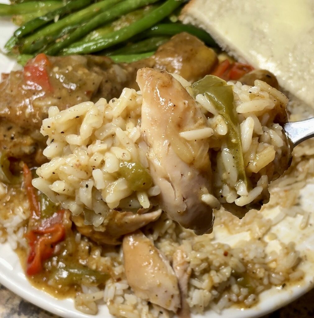 Smothered Baked Chicken Legs