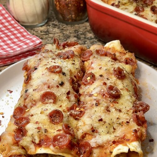 Pizza Enchiladas