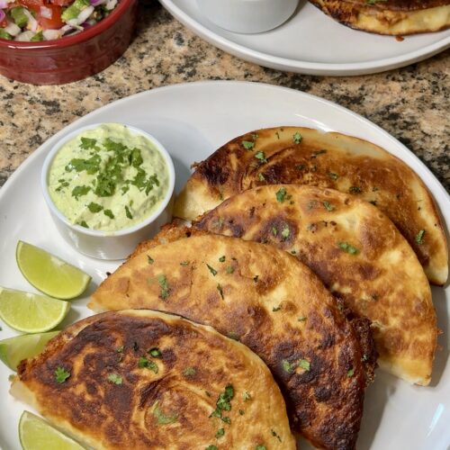 Crispy Chipotle Chicken Tacos with Spicy Avocado Ranch