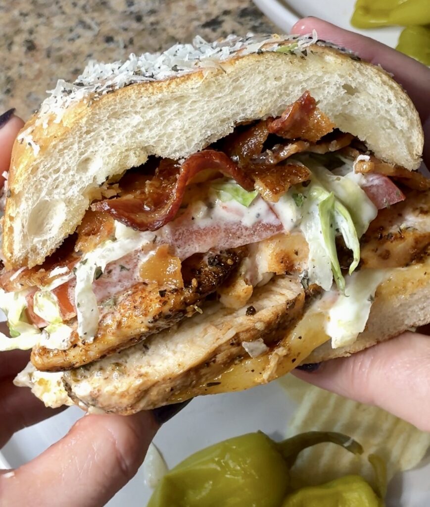 Loaded Chicken Bacon Ranch Sub