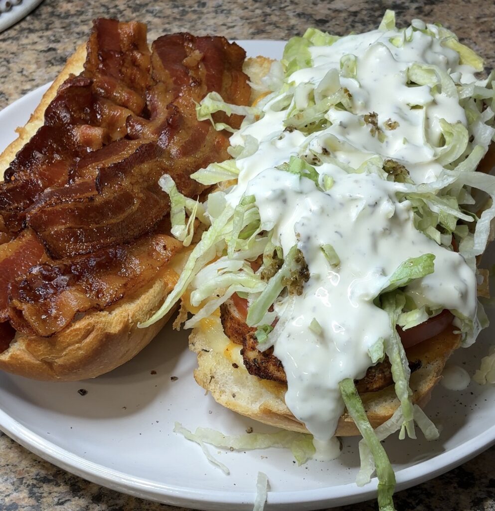 Loaded Chicken Bacon Ranch Sub