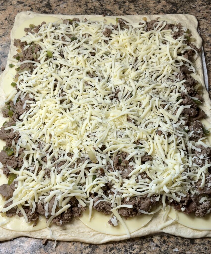 Philly Cheesesteak Stromboli