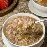 Creamy Smoked Turkey and Rice Soup (Slow Cooker)