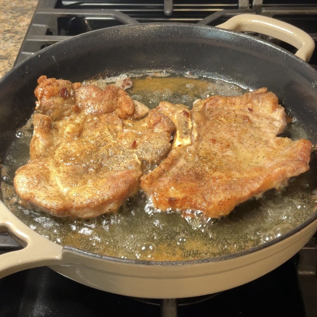 fried pork chops