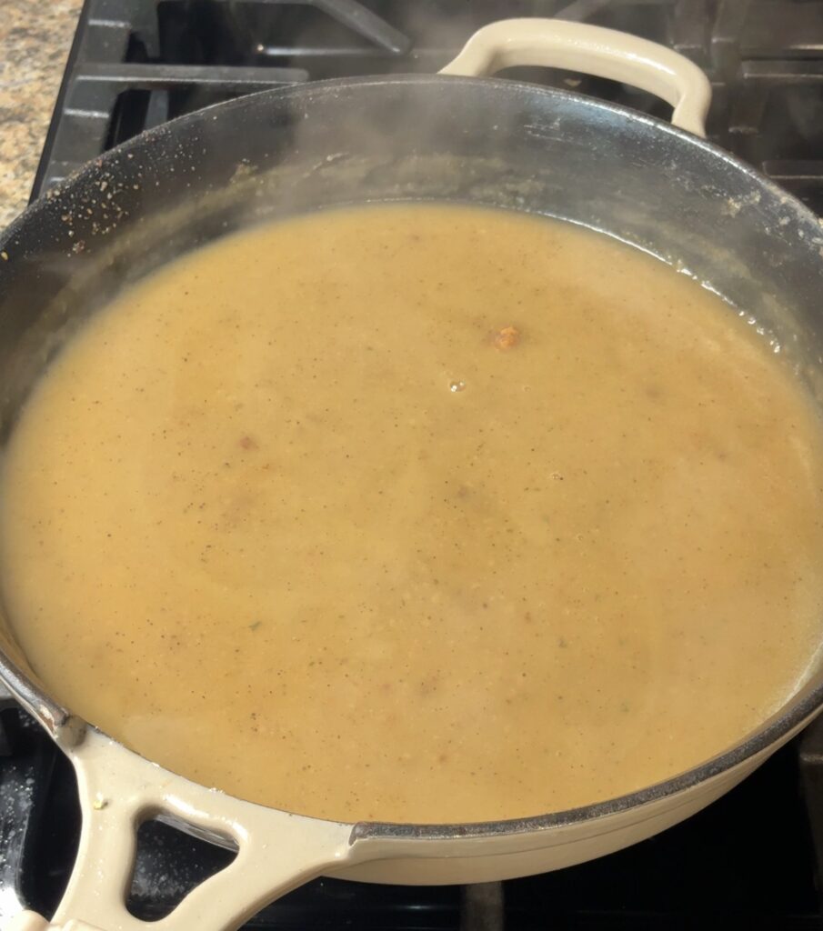 homemade pan gravy
