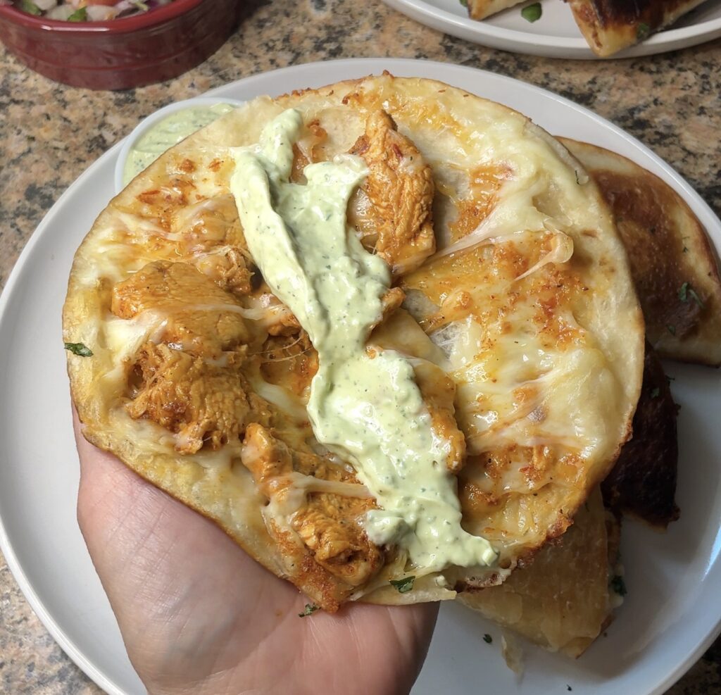 Crispy Chipotle Chicken Tacos with Spicy Avocado Ranch