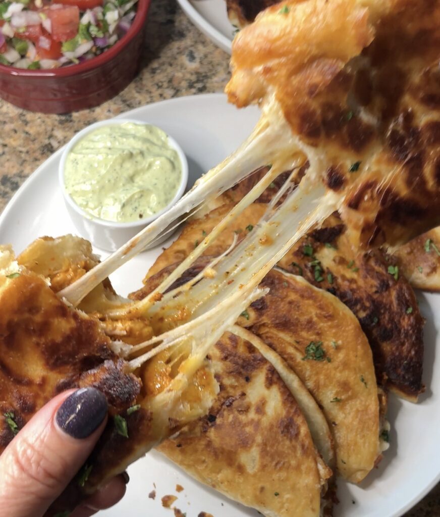 Crispy Chipotle Chicken Tacos with Spicy Avocado Ranch