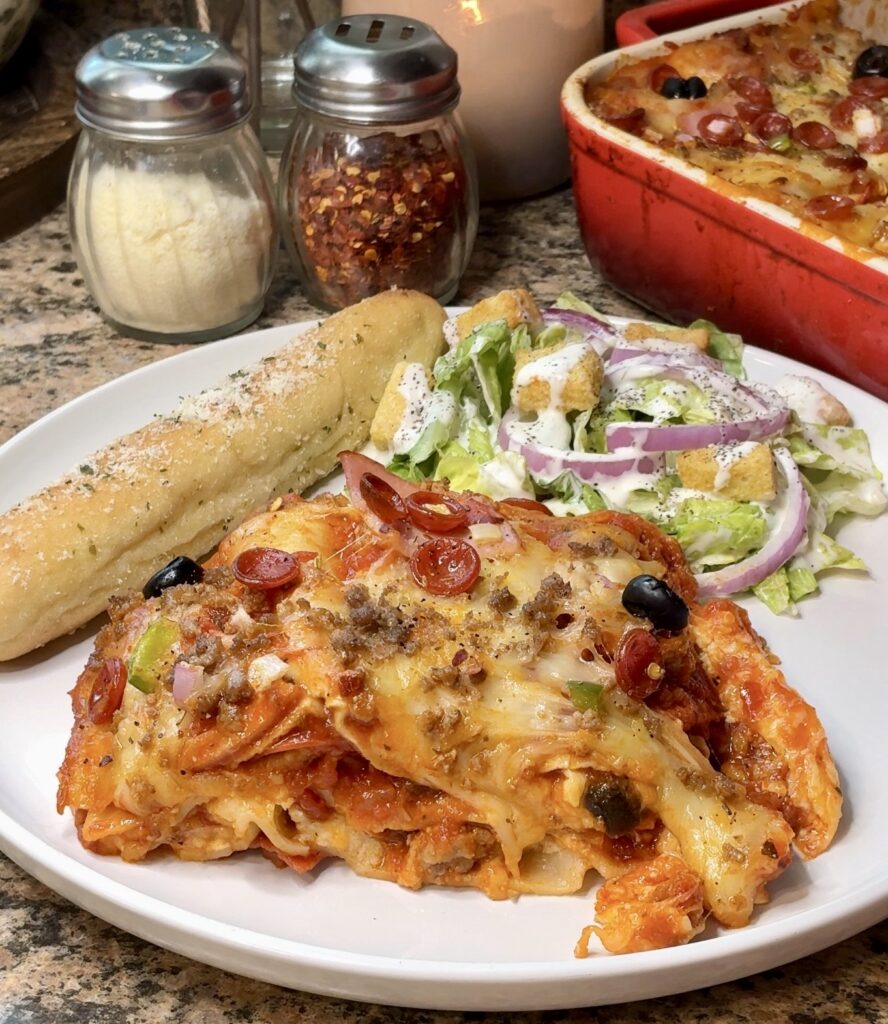 Supreme Pizza Lasagna