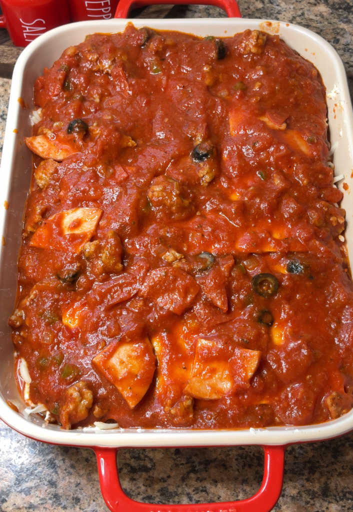 Supreme Pizza Lasagna