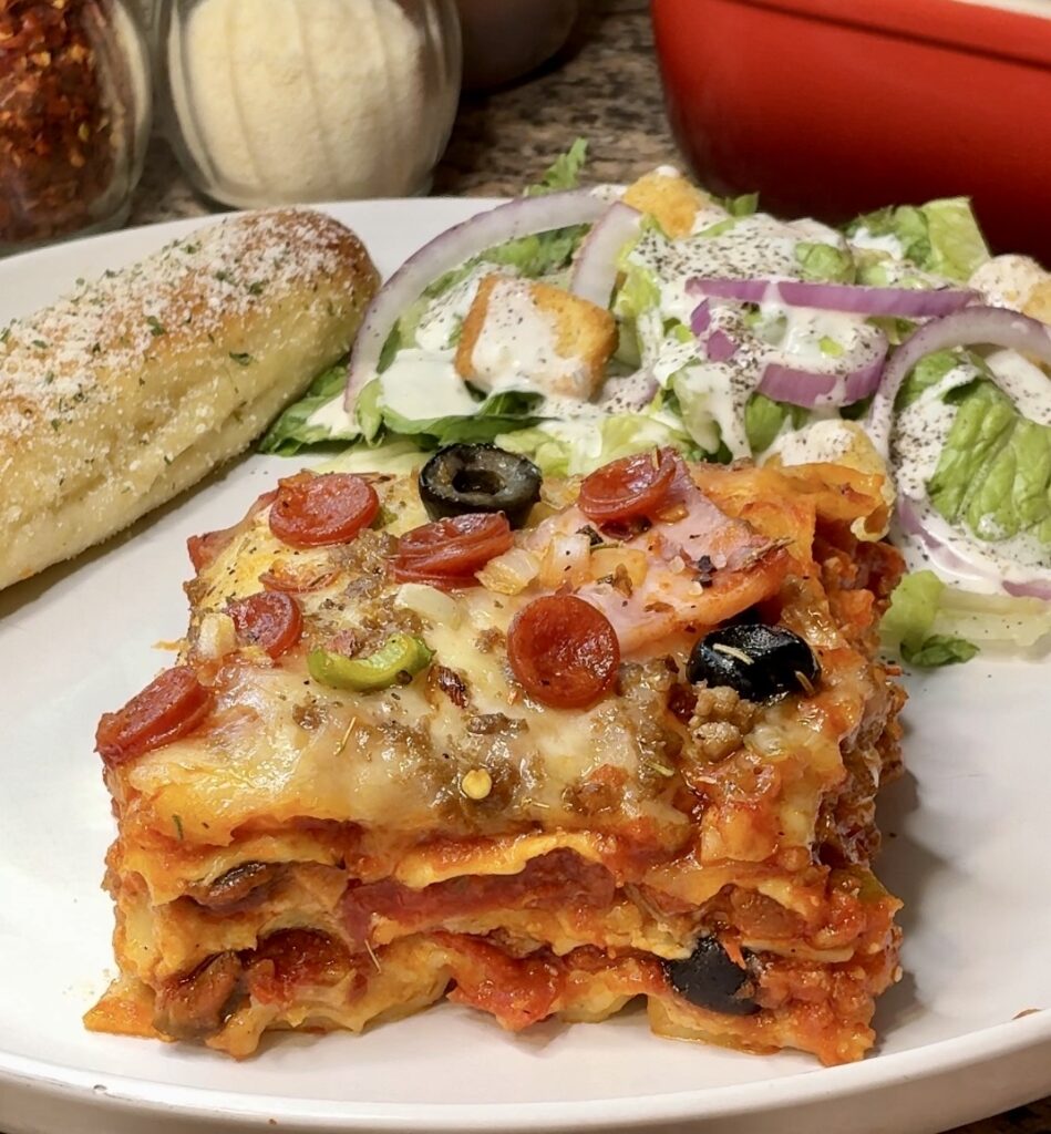 Supreme Pizza Lasagna