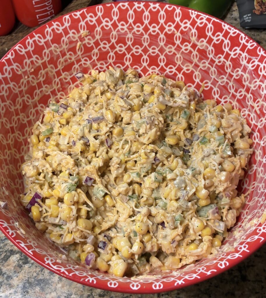 Chili Cheese Fritos Corn Salad