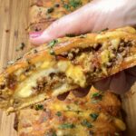 Cheesy Taco Stromboli