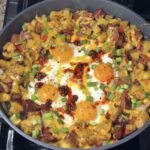 Bacon Sausage and Potato Breakfast Skillet
