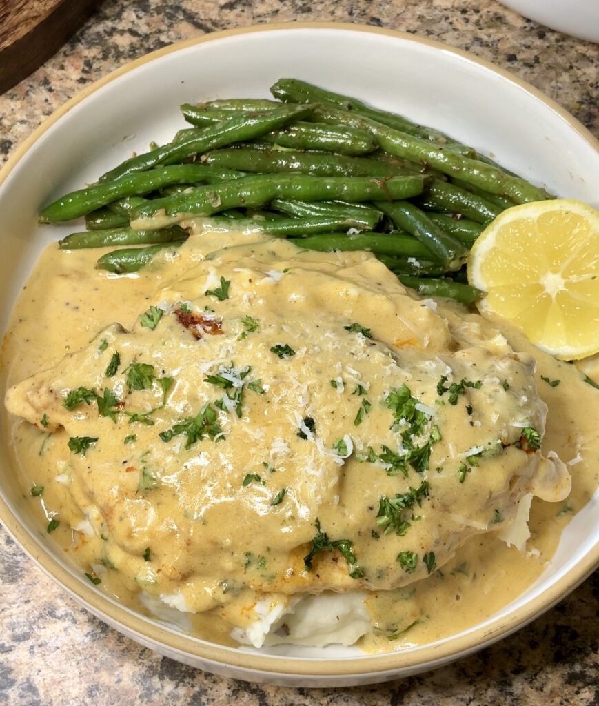 Creamy Lemon Garlic Chicken