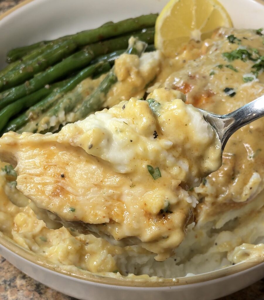 Creamy Lemon Garlic Chicken